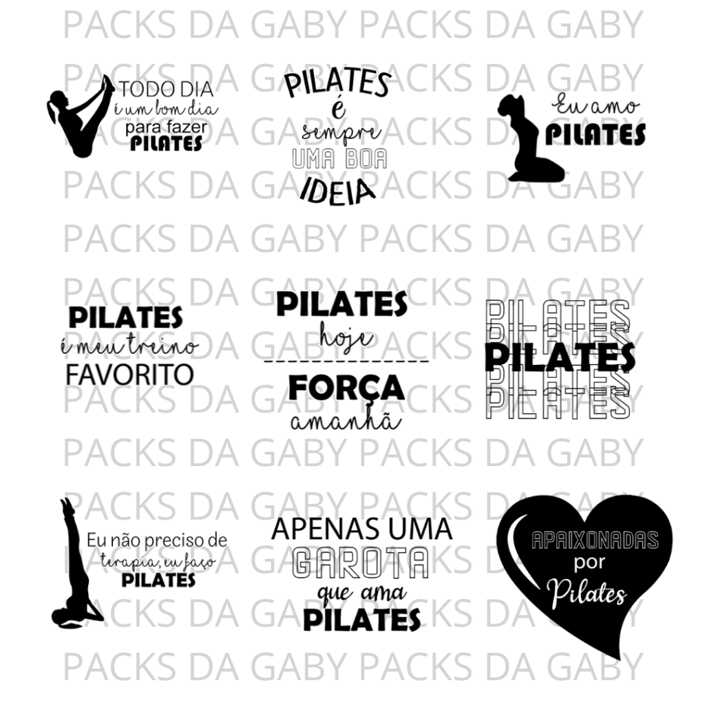 Figurinhas Para Pilates Figurinhas para pilates