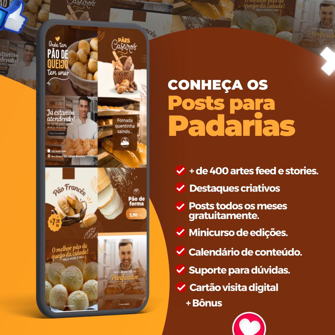 Canva Pack Padaria